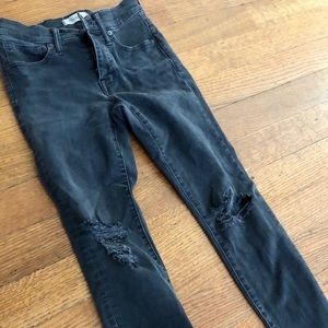 Madewell 9” high rise skinny